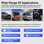 12/24V Multi-Function Car Battery Fault Diagnosis Tester, BT300