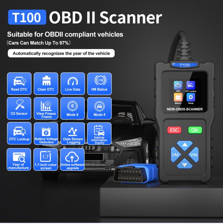 Car Fault Diagnostic Instrument OBD2 Car Engine Tester – Durable Build, Easy to Use