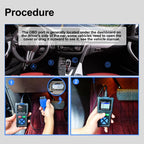 Car Fault Diagnostic Instrument OBD2 Car Engine Tester – Durable Build, Easy to Use