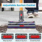 100W High-Torque Brush Head For Dyson V7/V8/V10/V11/V15 Vacuum Cleaner Adjustable Suction Power, 100W High-Torque Brush Head – Durable Build, Easy to Use