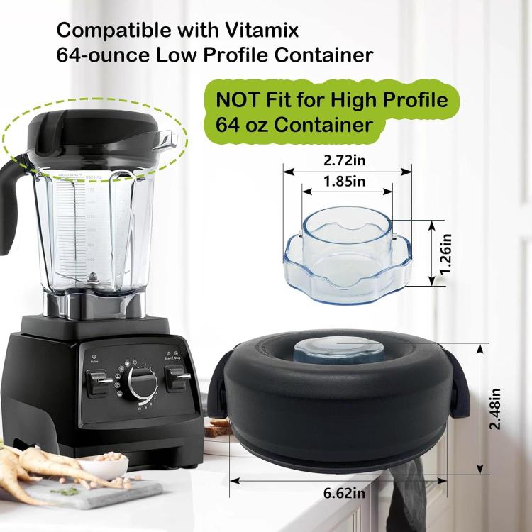 For Vitamix 5200 7500 750 630 Blender Lid 64oz Container Cover, Lid – Durable Build, Easy to Use