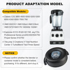 For Vitamix 5200 7500 750 630 Blender Lid 64oz Container Cover, Lid – Durable Build, Easy to Use