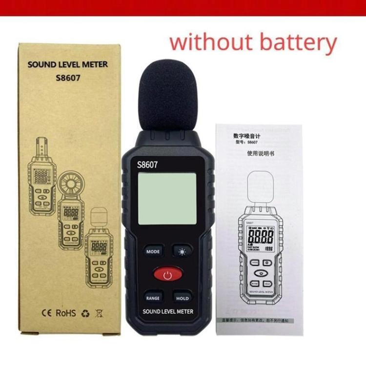 Mini High-Precision Decibel Instrument Environmental Noise Detector, S8607