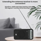 Portable Pointer AM/FM Full Channel Radio