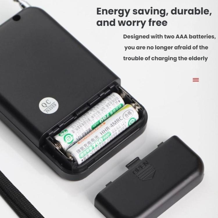 Portable FM/AM Clock-Controlled Stereo Pocket Radio Player – Magnetic, TPU, For EU, For US