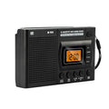 FM/AM/SW Full-Band Portable Clock LCD Clock Control Radio Player, For EU, For US For EU