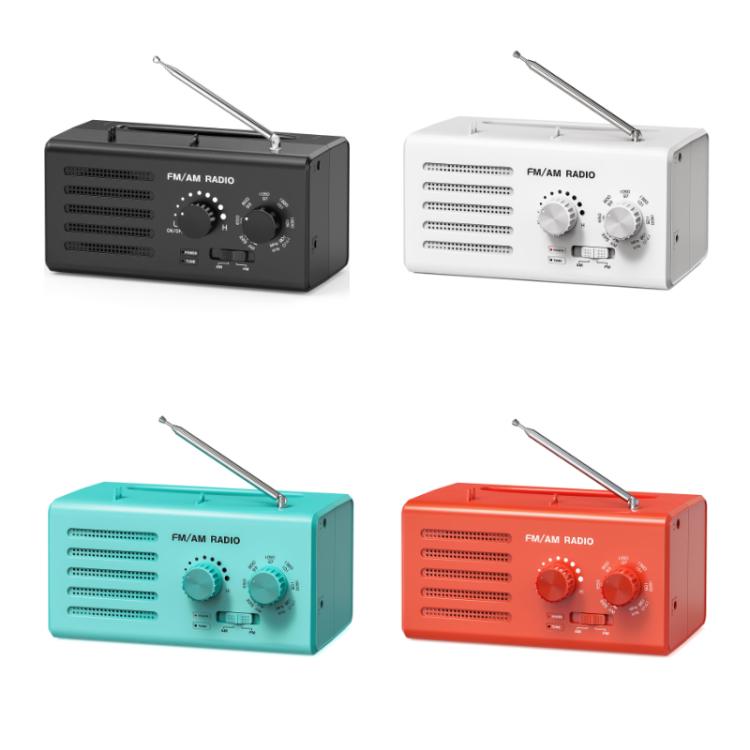 Dual-band FM/AM External Power Socket Radio Player – Magnetic, TPU, For EU, For US