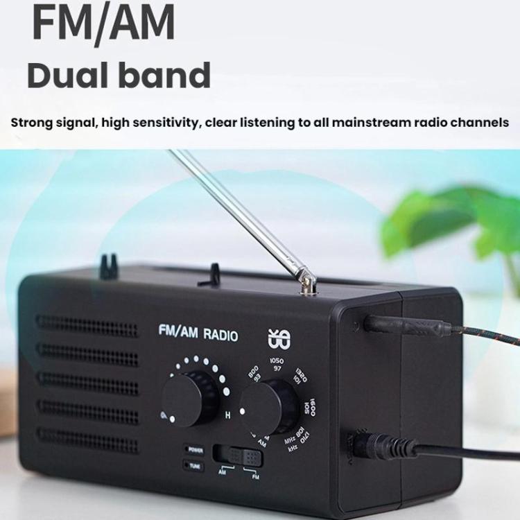 Dual-band FM/AM External Power Socket Radio Player – Magnetic, TPU, For EU, For US