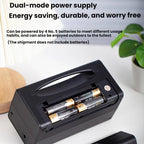 Dual-band FM/AM External Power Socket Radio Player – Magnetic, TPU, For EU, For US