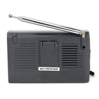 Kchibo 10-Band AM/FM/SW Portable Radio with High-Fidelity Speaker Compact Mini Multi-Band Receiver, KK-9803