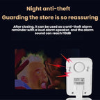 Wireless Infrared Sensor Split Supermarket Welcome Doorbell, Infrared Sensor Doorbell
