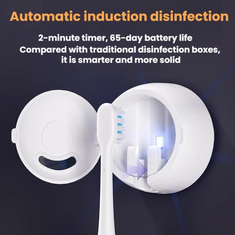 Smart Rechargeable Toothbrush UV Sterilizer and Storage Rack – Fast Charging