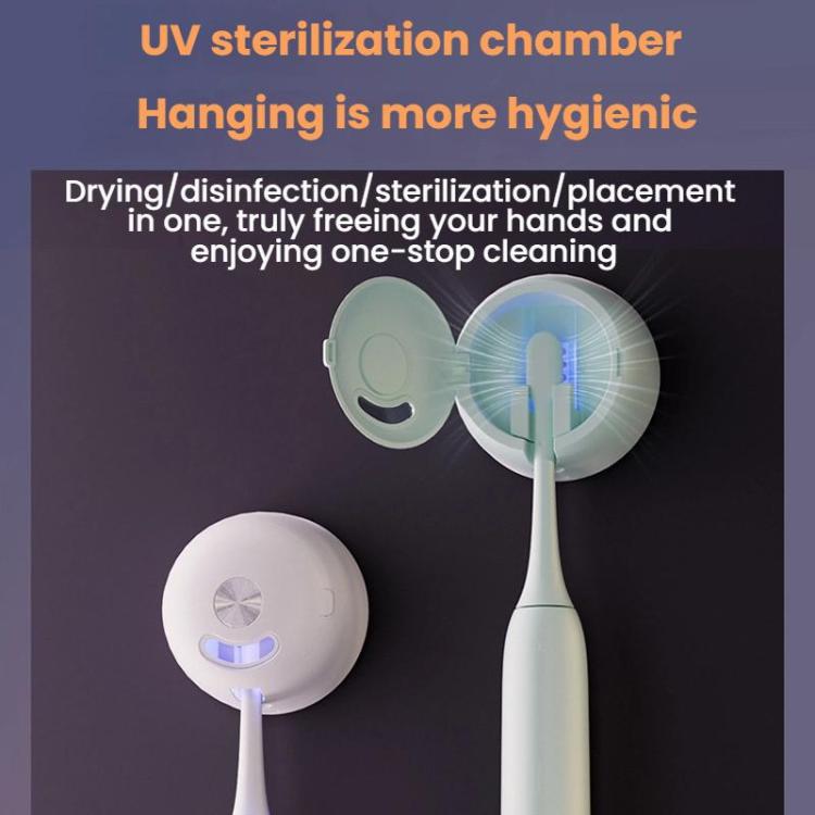 Smart Rechargeable Toothbrush UV Sterilizer and Storage Rack – Fast Charging