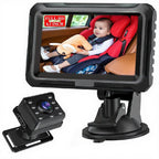 4.3 inch HD 1080P Car Baby Monitor, With USB