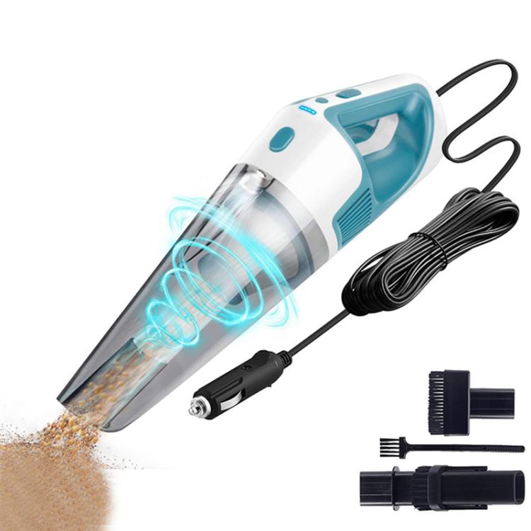 3.8m Corded Handheld Car Vacuum Cleaner with Brushless Motor Blue