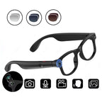 AIMB-G1 Smart Glasses with 5MP Camera & Real-Time AI Translation 1080P Stabilized Video, 3 Lens Kit, AIMB-G1 – Magnetic, Fast Charging, Bluetooth