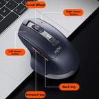 Inphic M9 2.4G Wireless Mouse Business Office Home Ergonomic Mute Computer Mice, M9 – Fast Charging