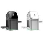 3 in 1 Metal Magnetic Wireless Charging Rotating Base Stand