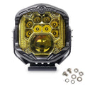 OL-21W04Y 7 Inch LED Long-Distance Headlight Angel Eye Background Work Light Default Title
