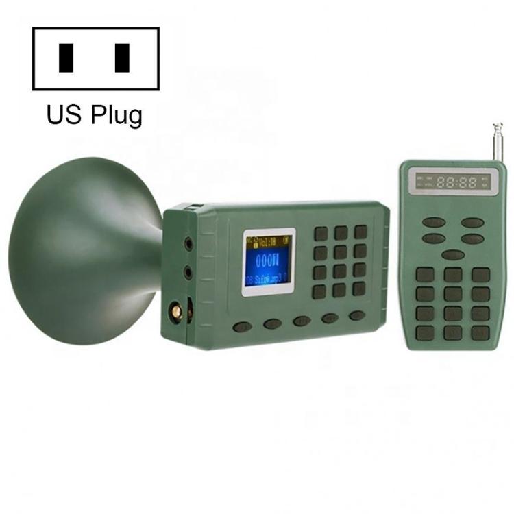 Outdoor Electronic Remote-Control Amplified Bird Caller MP3 Bird Call Device, US Plug, EU Plug US Plug