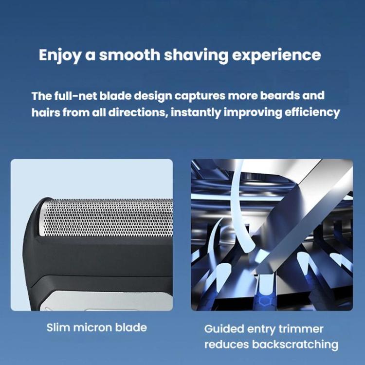 Reciprocating Electric Shaver Rechargeable Razor – Durable Build, Easy to Use