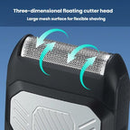 Reciprocating Electric Shaver Rechargeable Razor – Durable Build, Easy to Use