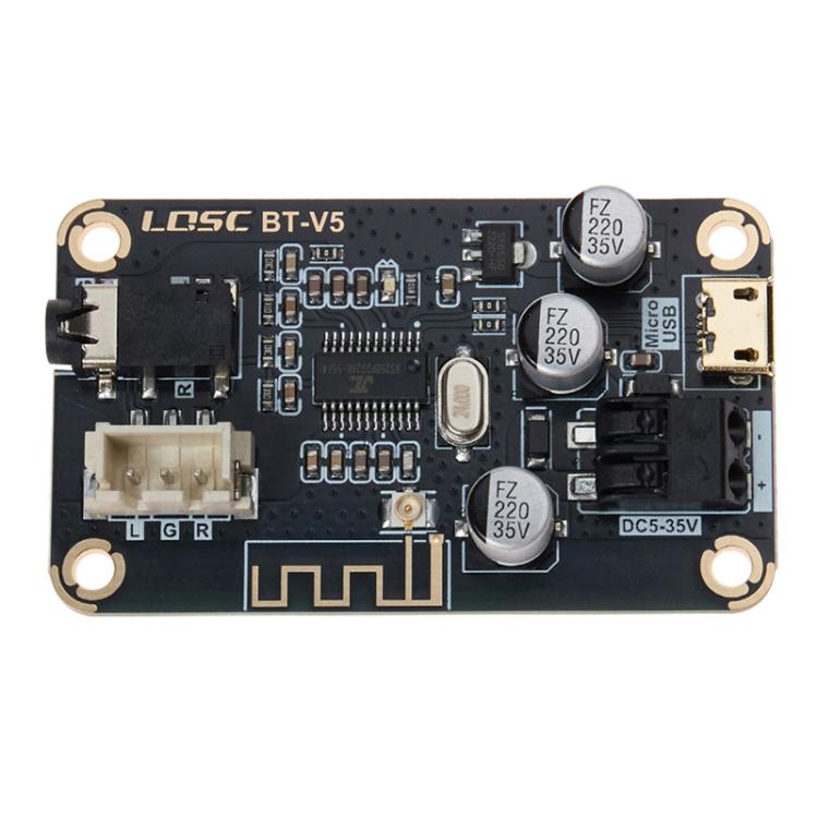 MP3 Bluetooth 5.1 Decoding Board DIY Modified Lossless Car Audio Receiver Module, LQSC BT-V5 LQSC BT-V5