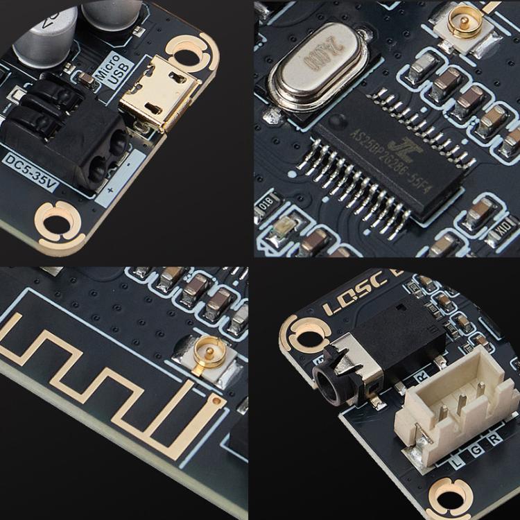 MP3 Bluetooth 5.1 Decoding Board DIY Modified Lossless Car Audio Receiver Module, LQSC BT-V5