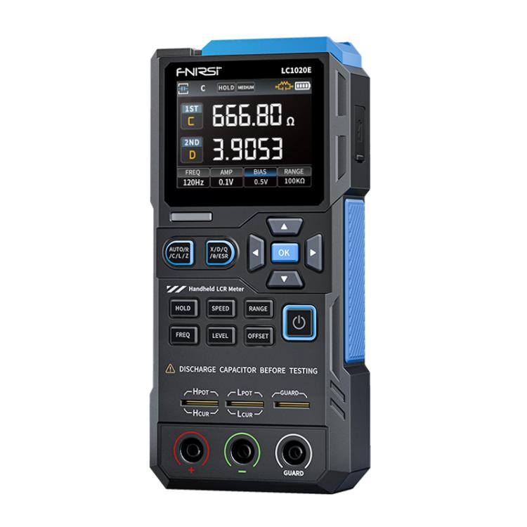 Handheld Digital Bridge Tester Capacitance Resistance Inductance Tester, FNIRSI LC1020E – TPU FNIRSI LC1020E