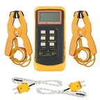 Dual-channel Temperature Clamp Contact Industrial Thermometer – Shockproof