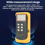 Dual-channel Temperature Clamp Contact Industrial Thermometer – Shockproof