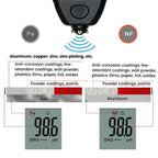 R&D INSTRUMENTS TC-100 High-Precision Coating Thickness Gauge Automotive Paint Film Thickness Tester, TC-100 – Wear-resistant, Magnetic