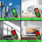 R&D INSTRUMENTS RD637 3 In 1 Digital Display Alarm Rechargeable Electromagnetic Radiation Tester, RD637