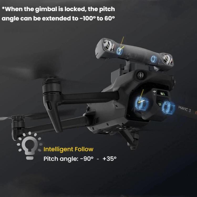 For DJI Mavic 3E / 3T CZI GL10V2 Drone Dual Axis Gimbal Searchlight, GL10V2 – Durable Build, Easy to Use