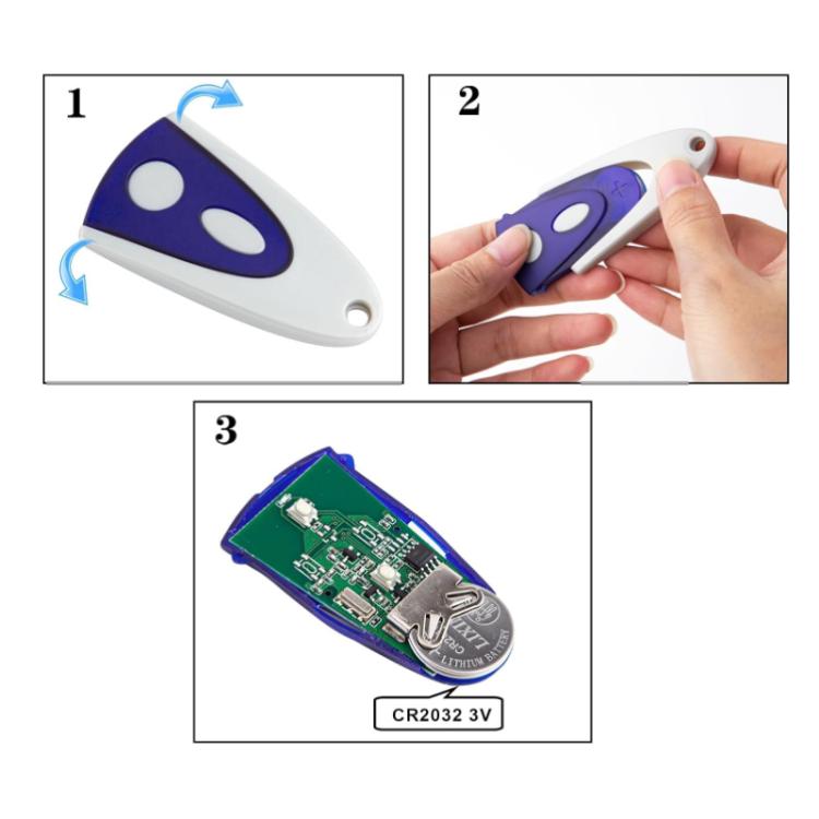 For Novoferm 502 / 504 / 522 / 524 433.92MHZ Garage Door Remote Controls – Durable Build, Easy to Use