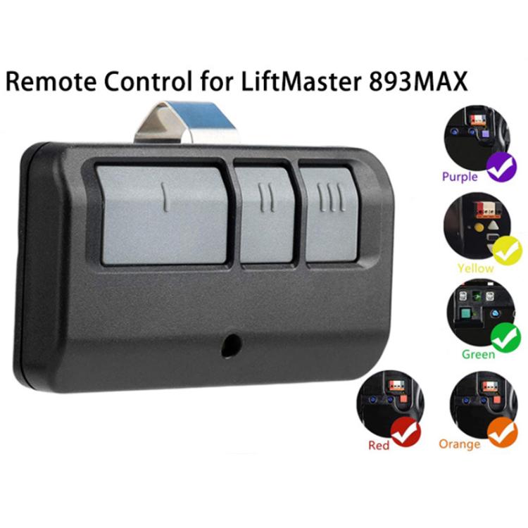 For LiftMaster 893MAX 390MHZ Garage Door Remote Control, FD016