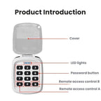 Universal Multi-Frequency Wireless Password Lock Duplicator for Electric Rolling Shutter Door Remote Controls