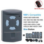 For HORMANN HSM2 / HSM4 868MHZ Wireless 4-Button Garage Door Remote Control, 4-Button – Durable Build, Easy to Use