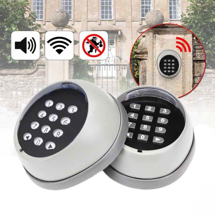 433MHz Smart Control Garage Door Wireless Keypad Password Lock – Waterproof, TPU