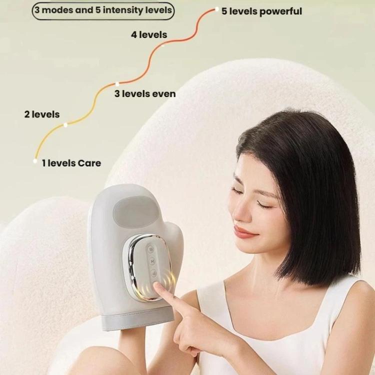 Hand Massager Fully Automatic Finger & Palm Kneading Device For Meridian Stimulation And Therapeutic Relief, ST-1802 – TPU