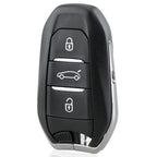 For Peugeot Fully Intelligent 433MHz FSK Car Key Remote Control