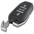 For Peugeot Fully Intelligent 433MHz FSK Car Key Remote Control