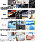 Compact Handheld Car 4 In 1 Vacuum Cleaner High-Power Dual-Function Vacuum And Blower, 15000pa, 20000pa