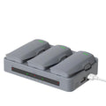 For DJI Neo 2 YX Triple Battery Charger Hub with PD 65W Fast Charging 3-Channel Power Management, 3-channel 3-channel