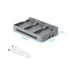 For DJI Neo 2 YX Triple Battery Charger Hub with PD 65W Fast Charging 3-Channel Power Management, 3-channel