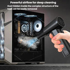 Computer Case Keyboard Dust Blower Car Home Dust Remover Powerful Cordless Mini Fan, 90G, 130G, 180G
