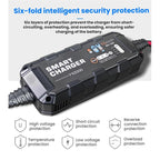 110V Eight-Stage Intelligent Motorcycle Lithium Battery Charger