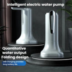 Electric Foldable Water Pump For Bottled Water Household Intelligent Water Dispenser, No Base, With Base