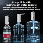 Electric Foldable Water Pump For Bottled Water Household Intelligent Water Dispenser, No Base, With Base