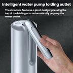 Electric Foldable Water Pump For Bottled Water Household Intelligent Water Dispenser, No Base, With Base